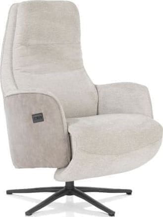 Felino relaxfauteuil 2-motoren - manuele hoofdsteun - graphiet poot - incl. accu