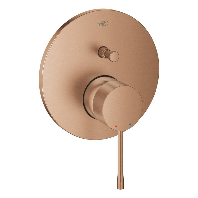 Grohe Essence New afbouwdeel voor inbouw badkraan met omstel brushed warm sunset 24058DL1 24058DL1