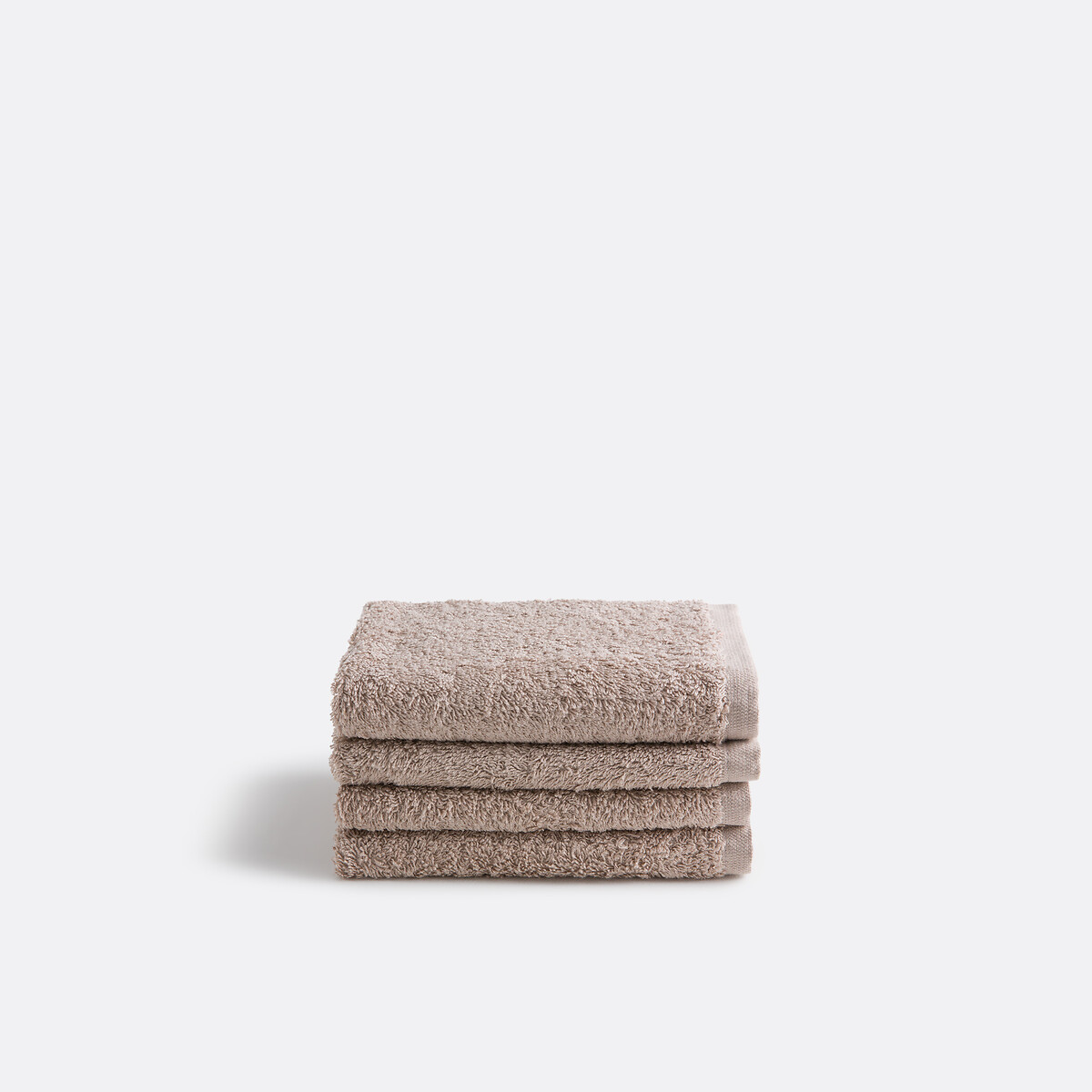 LA REDOUTE INTERIEURS Set van 4 gastendoekjes in badstof 500g/m2, Scenario