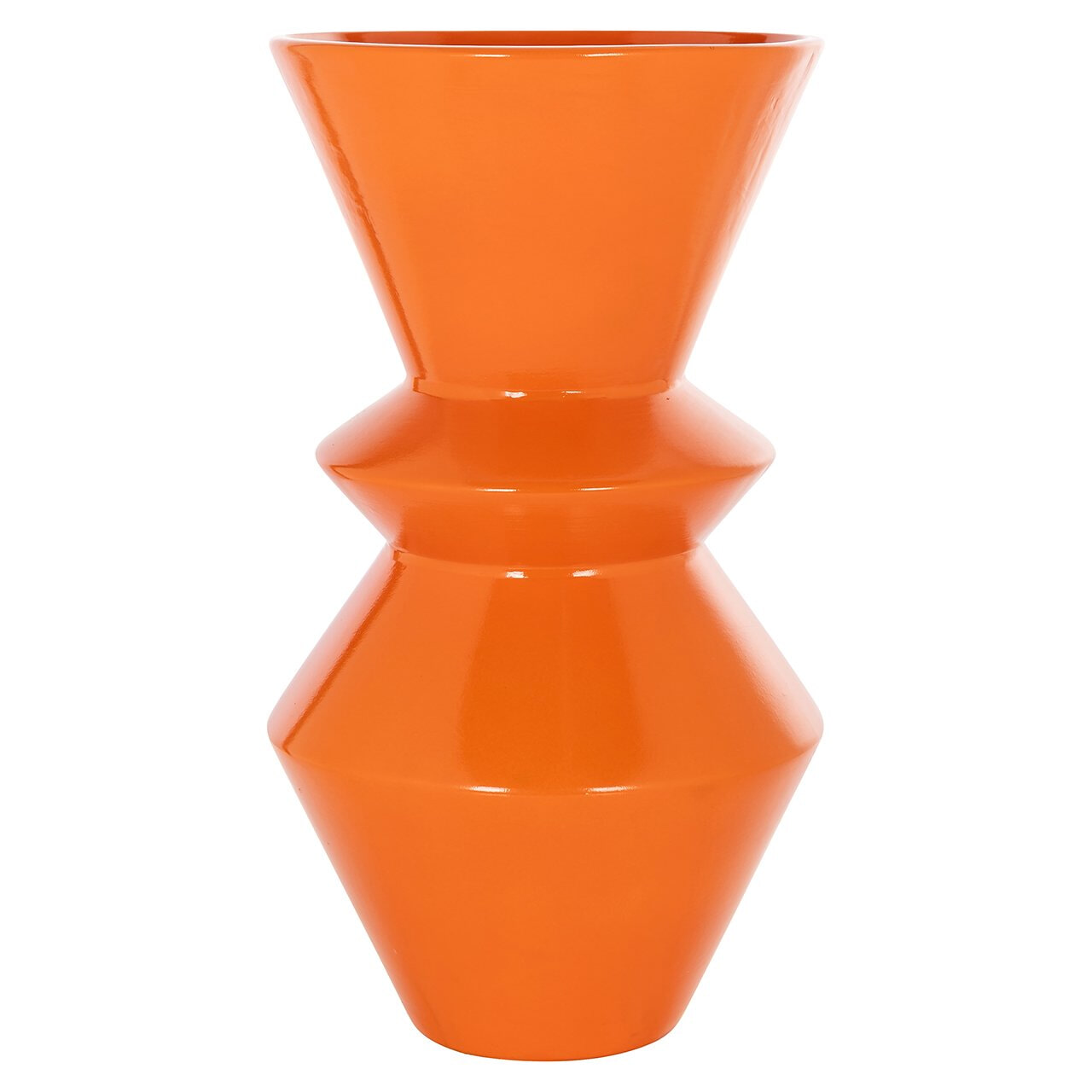 Richmond Interiors Richmond Vaas Leana 41cm hoog - Oranje