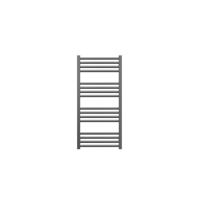 Crosswater MPRO handdoekradiator - 90x43cm - 342watt - geborsteld slate (gunmetal) MP48X93T