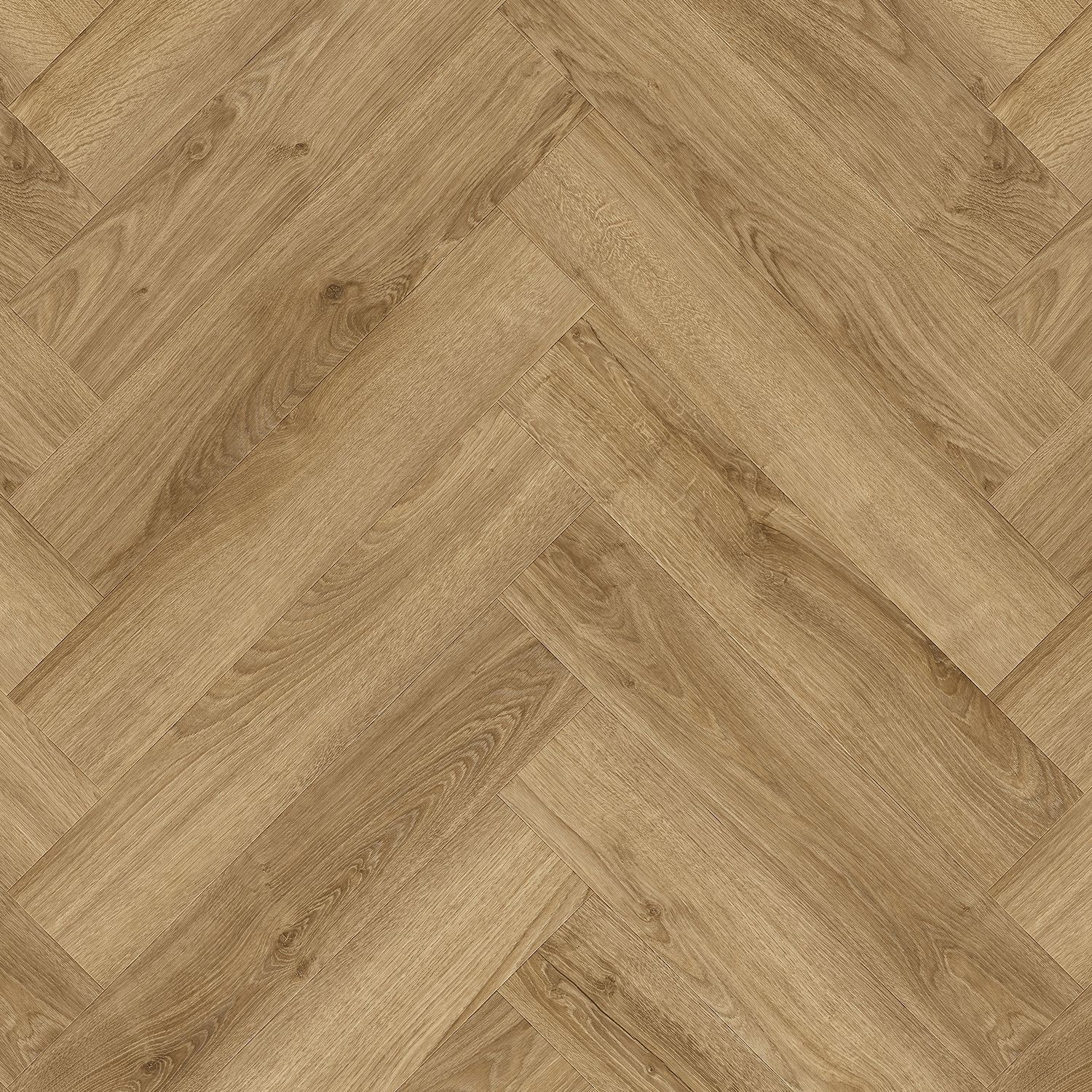 Quick Step Quick-step Pvc Visgraat Vloer Rigid Click - Bruine Oude Eik - Geïntegreerde Ondervloer - 0,794m2