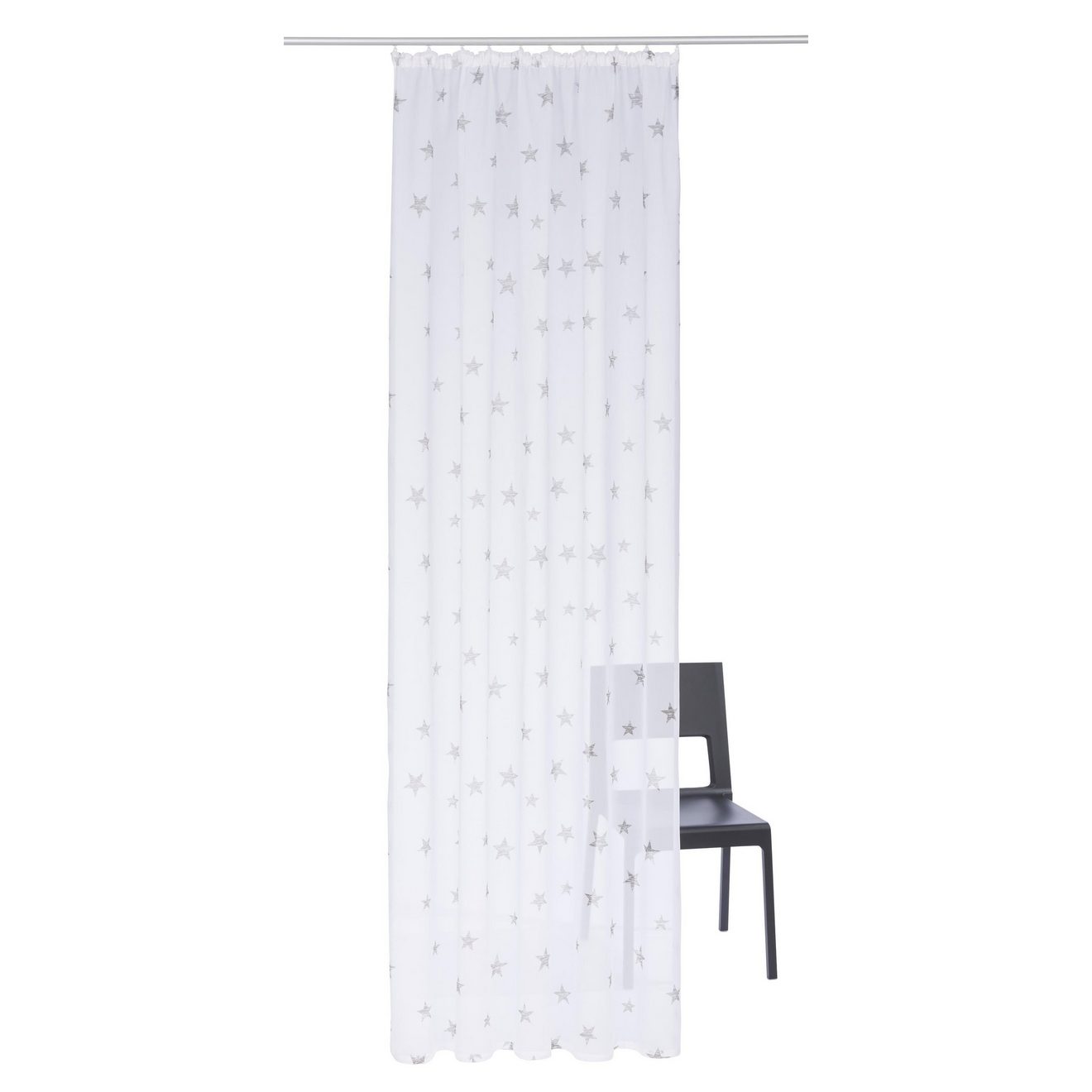My home Gordijn Ster Voile, Polyester (1 stuk)