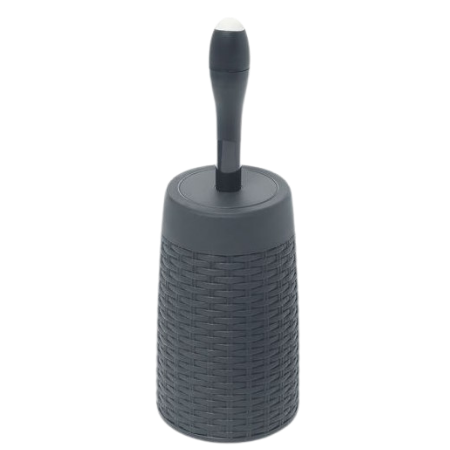 Addis Faux Rotan Toiletborstel - Grijs