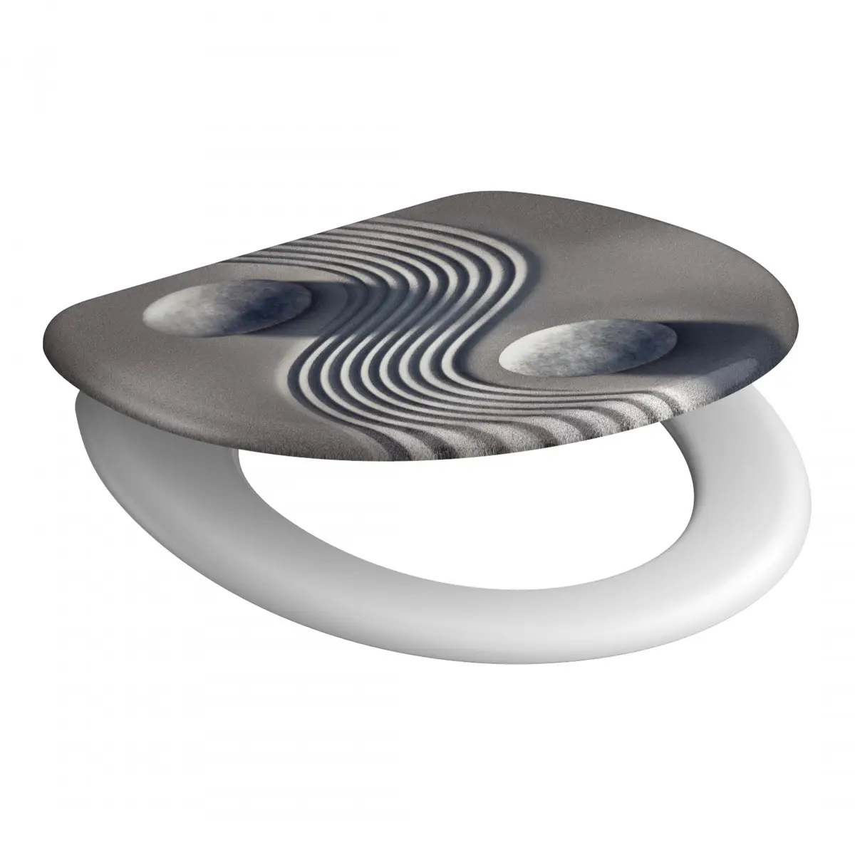 Schütte Duroplast WC-Bril YIN&YANG met Softclose– duurzaam en hygiënisch