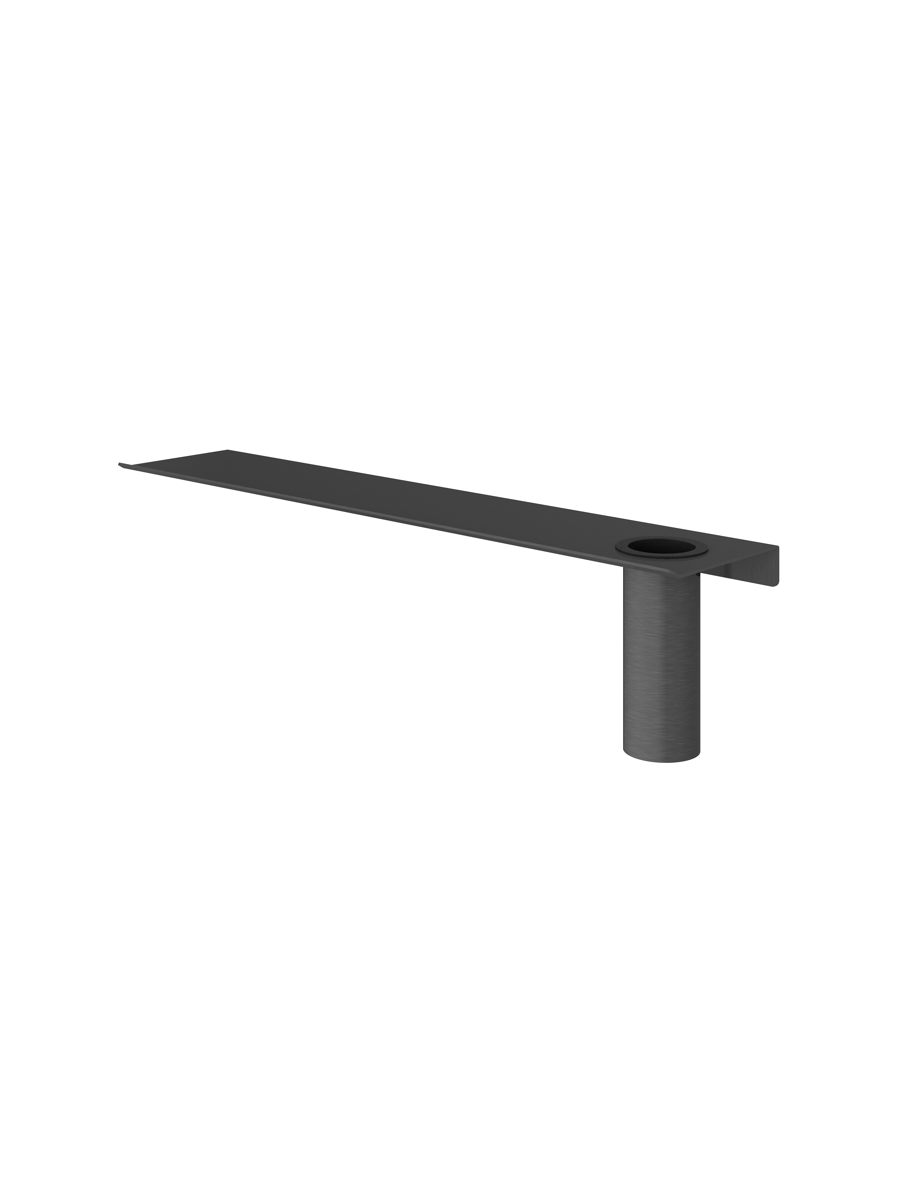 Hotbath &More Beker voor Planchet serie Geborsteld zwart PVD