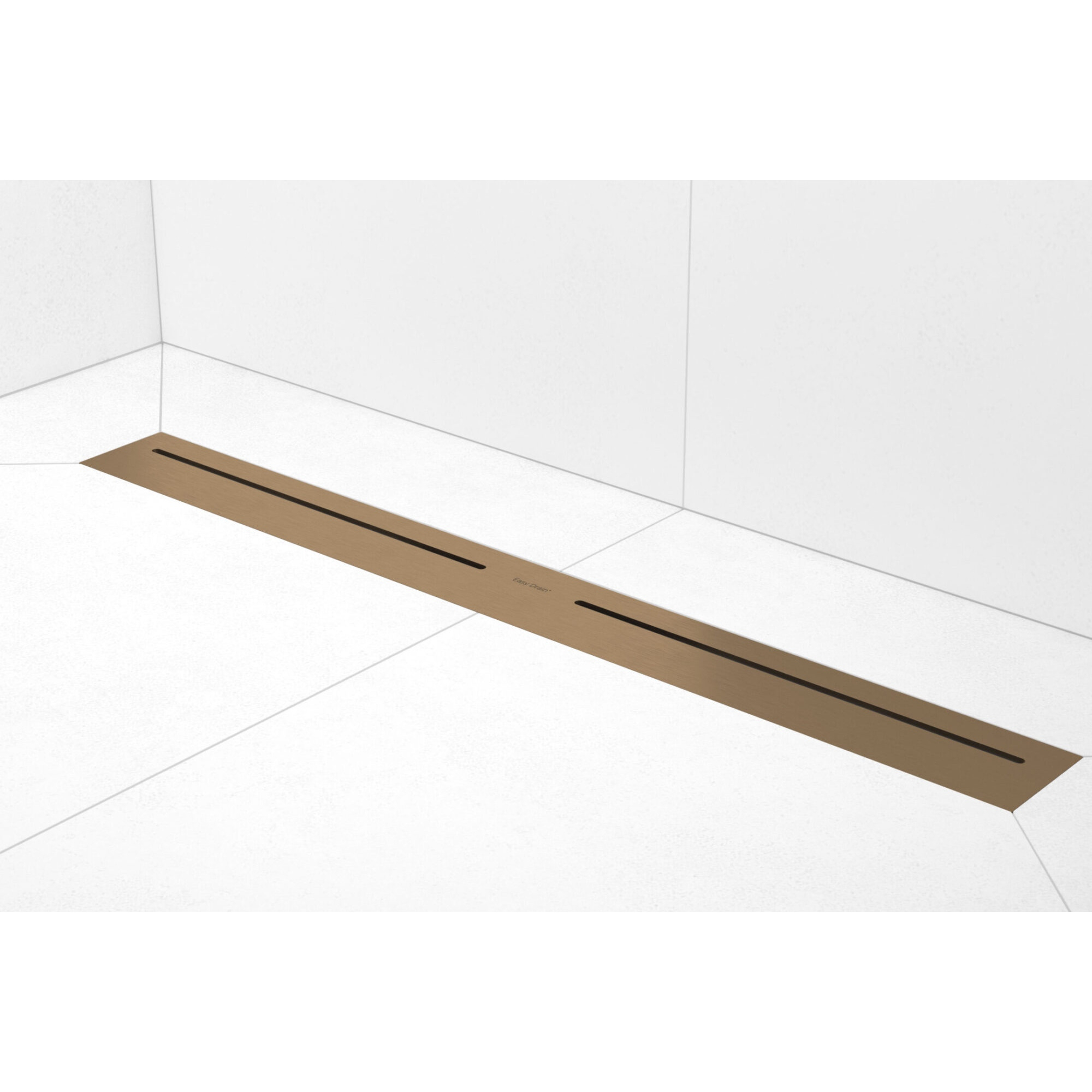 Easy Drain Douchegoot Easydrain PureFlow Dryphon 70cm Brushed Bronze