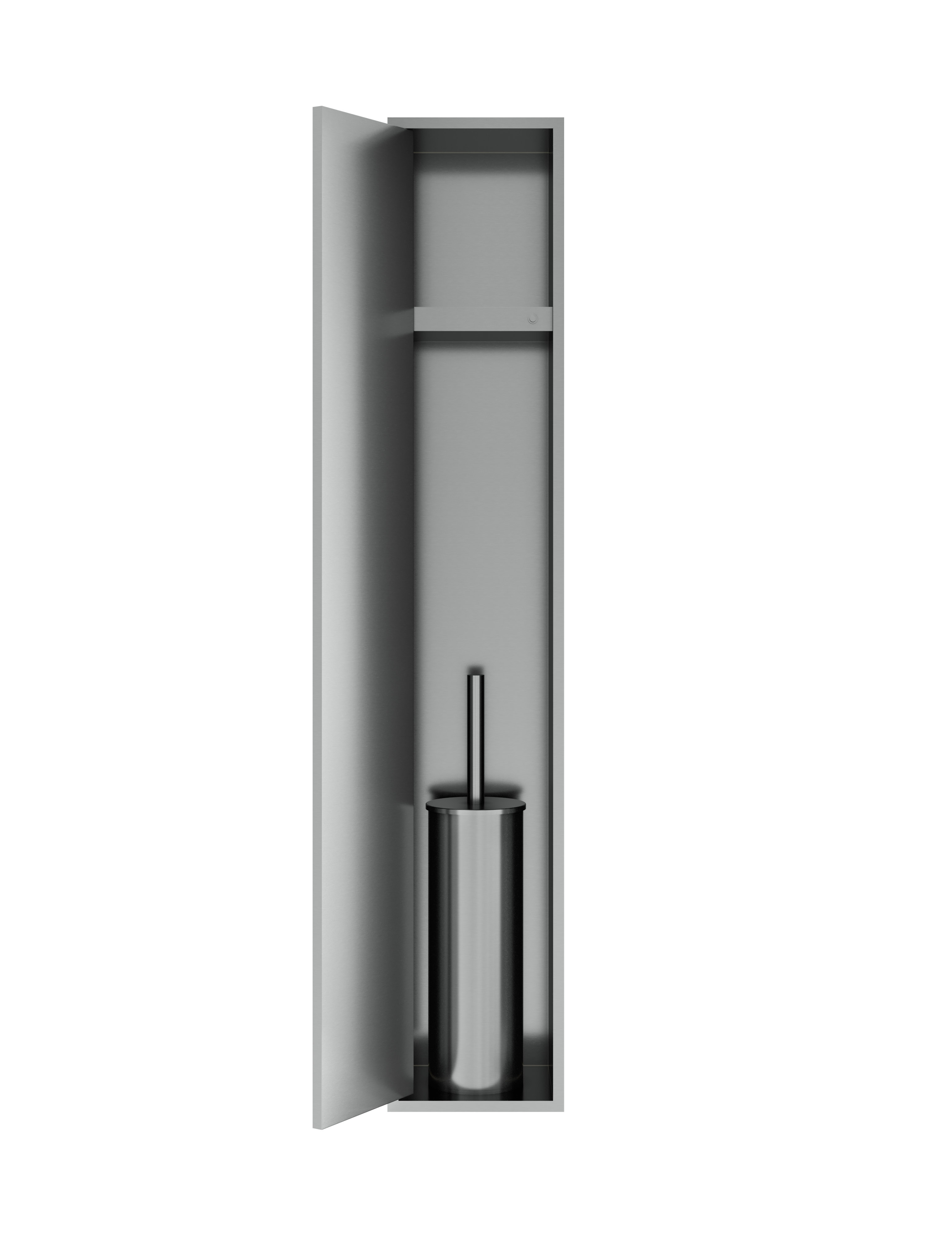 Hotbath &MORE Inbouw reserverol houder voor 6 rollen 74x20.9x14cm RVS 316