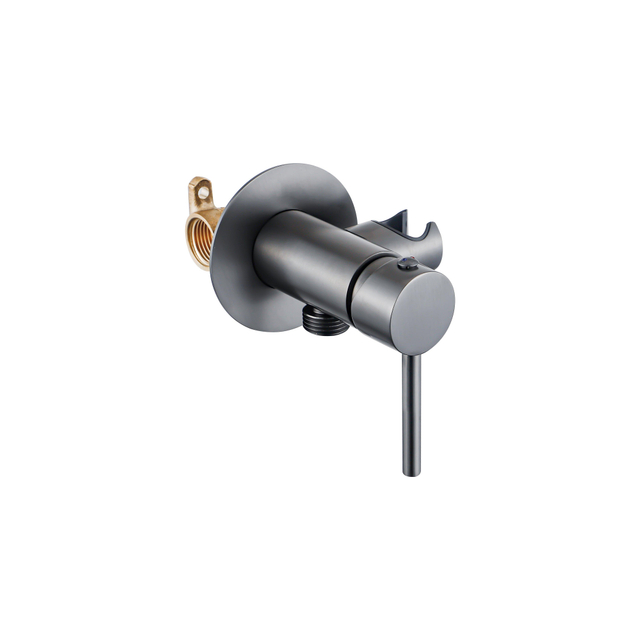 Fortifura Calvi Mengkraan Bidet - met handdouchehouder - gunmetal SW1236932