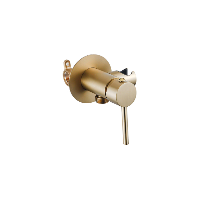 Fortifura Calvi Mengkraan Bidet - met handdouchehouder - geborsteld messing SW1236931