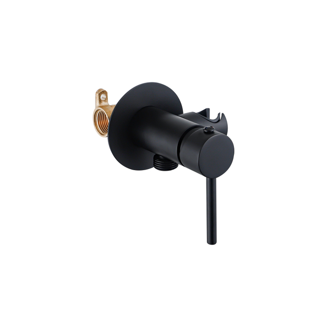 Fortifura Calvi Mengkraan Bidet - met handdouchehouder - mat zwart SW1236929