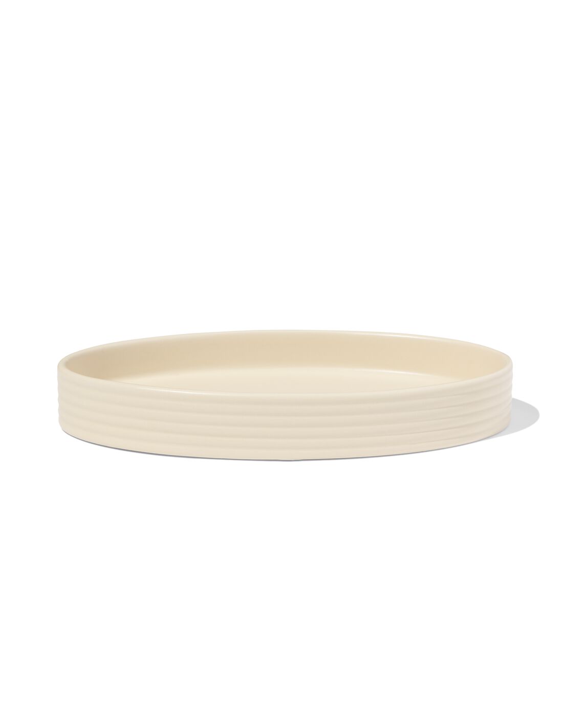 051 Kaarsonderzetter ⌀30cm Keramiek Ovaal Wit (wit)