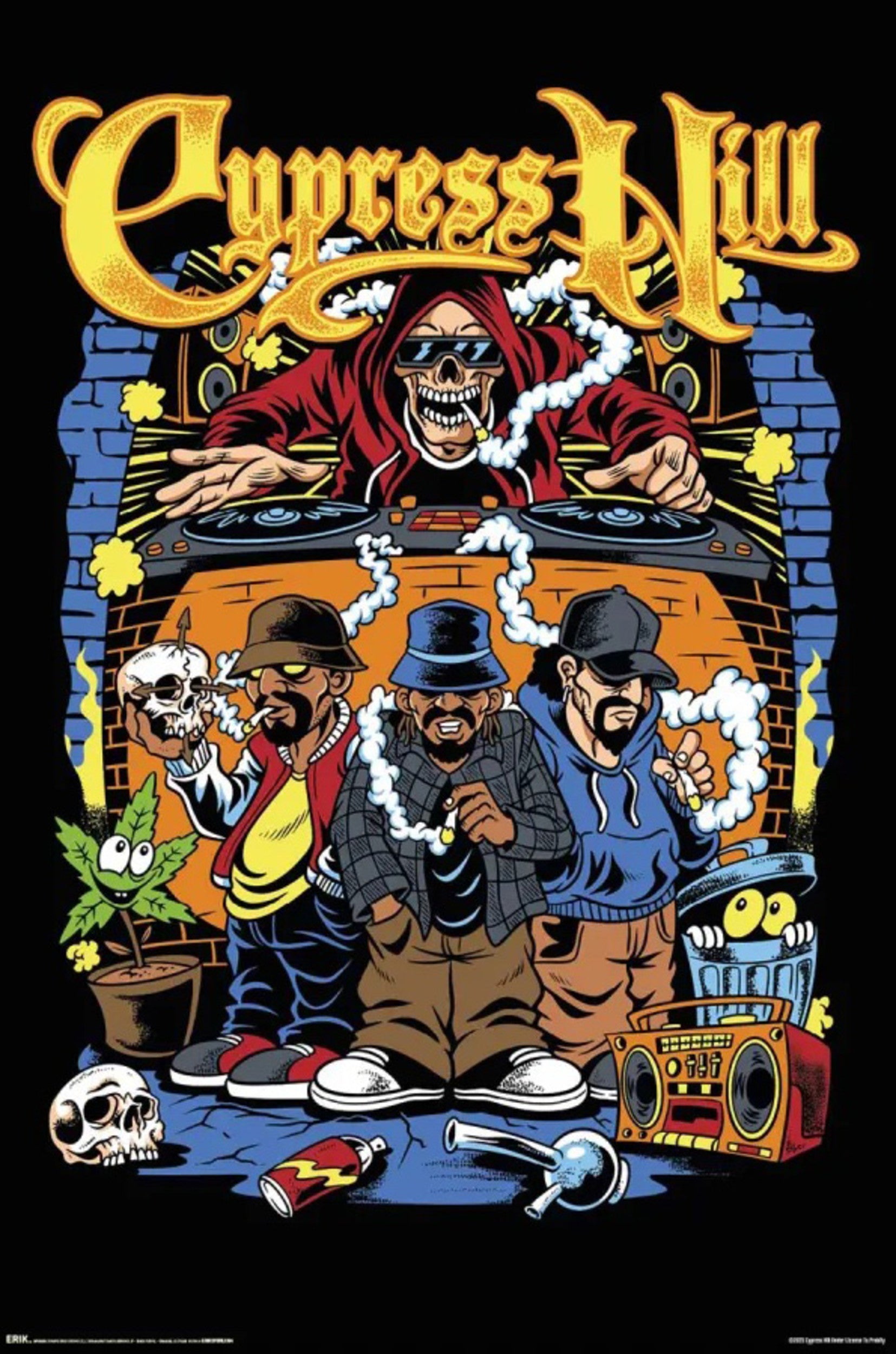 Grupo Erik Poster Cypress Hill 61x91,5cm