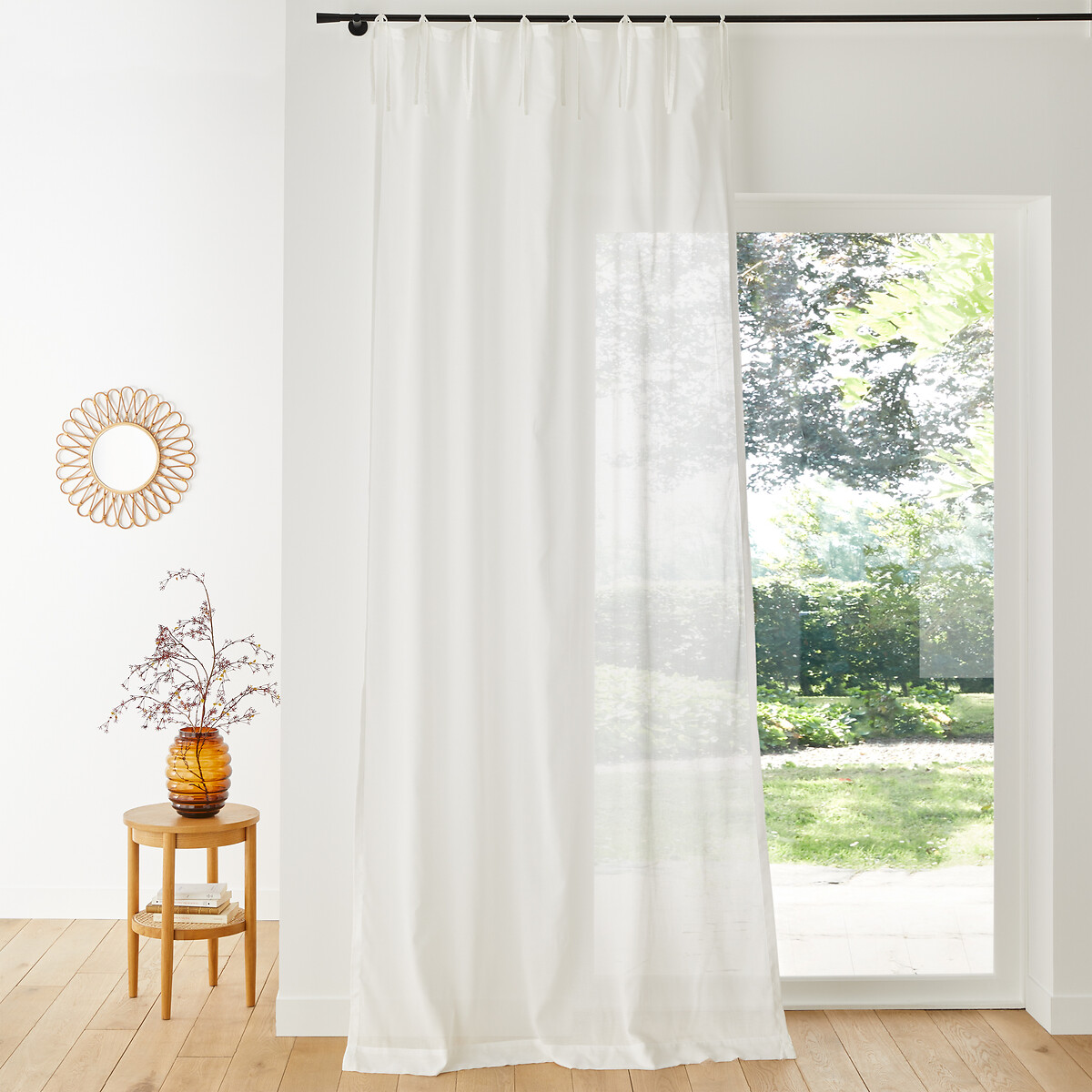 LA REDOUTE INTERIEURS Glasgordijn met strikjes, Scenario
