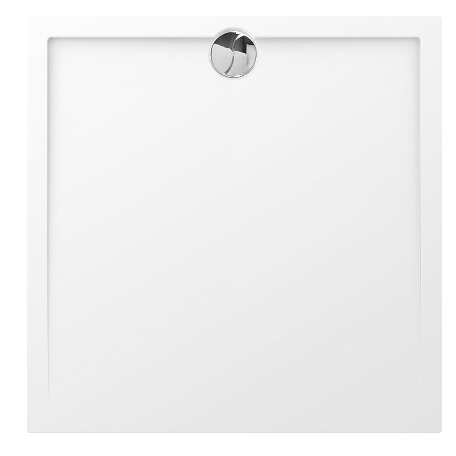 Allibert  Douchebak - Slim 100 X 100 Cm - Polybeton - Wit