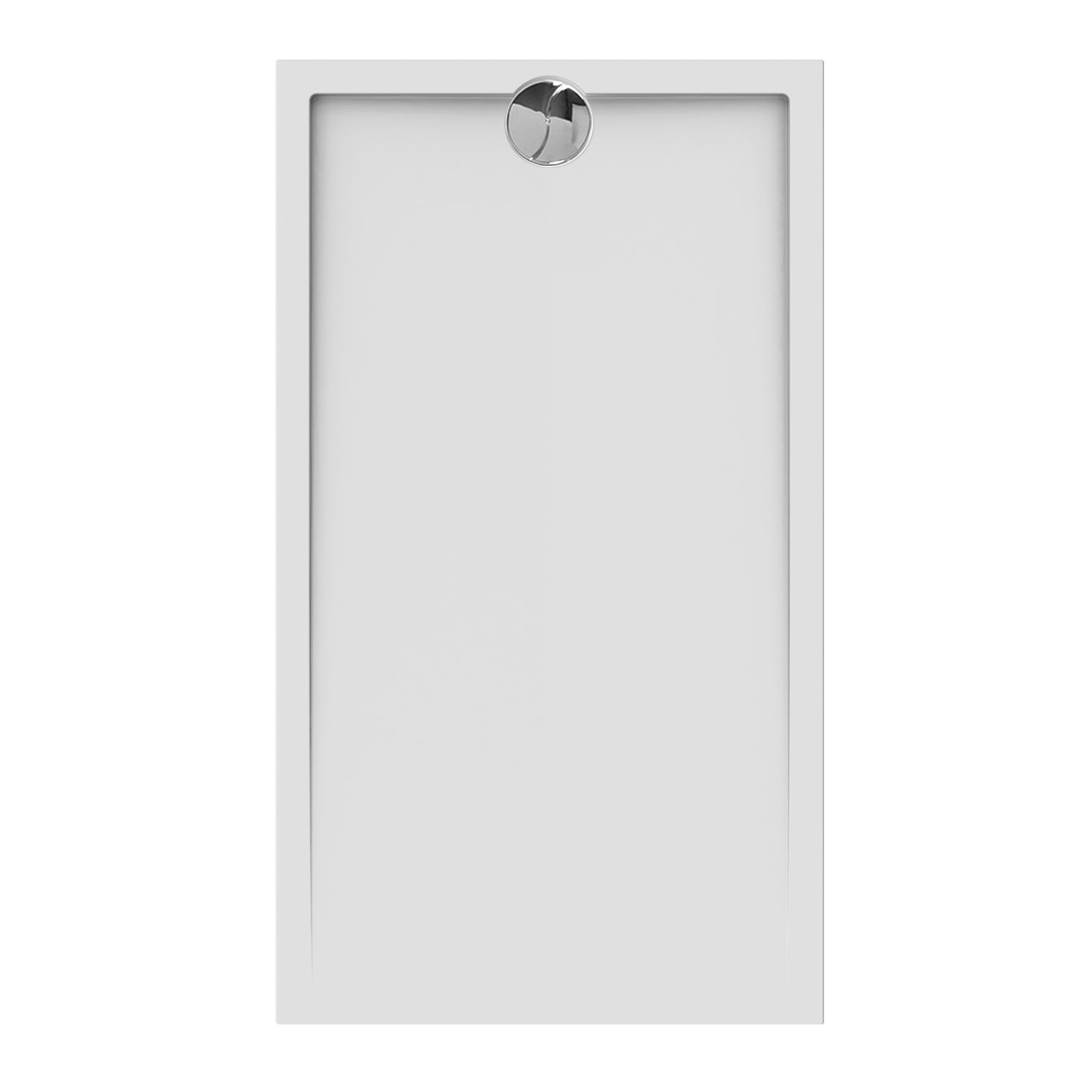 Allibert  Douchebak - Slim 140 X 80 Cm - Polybeton - Wit