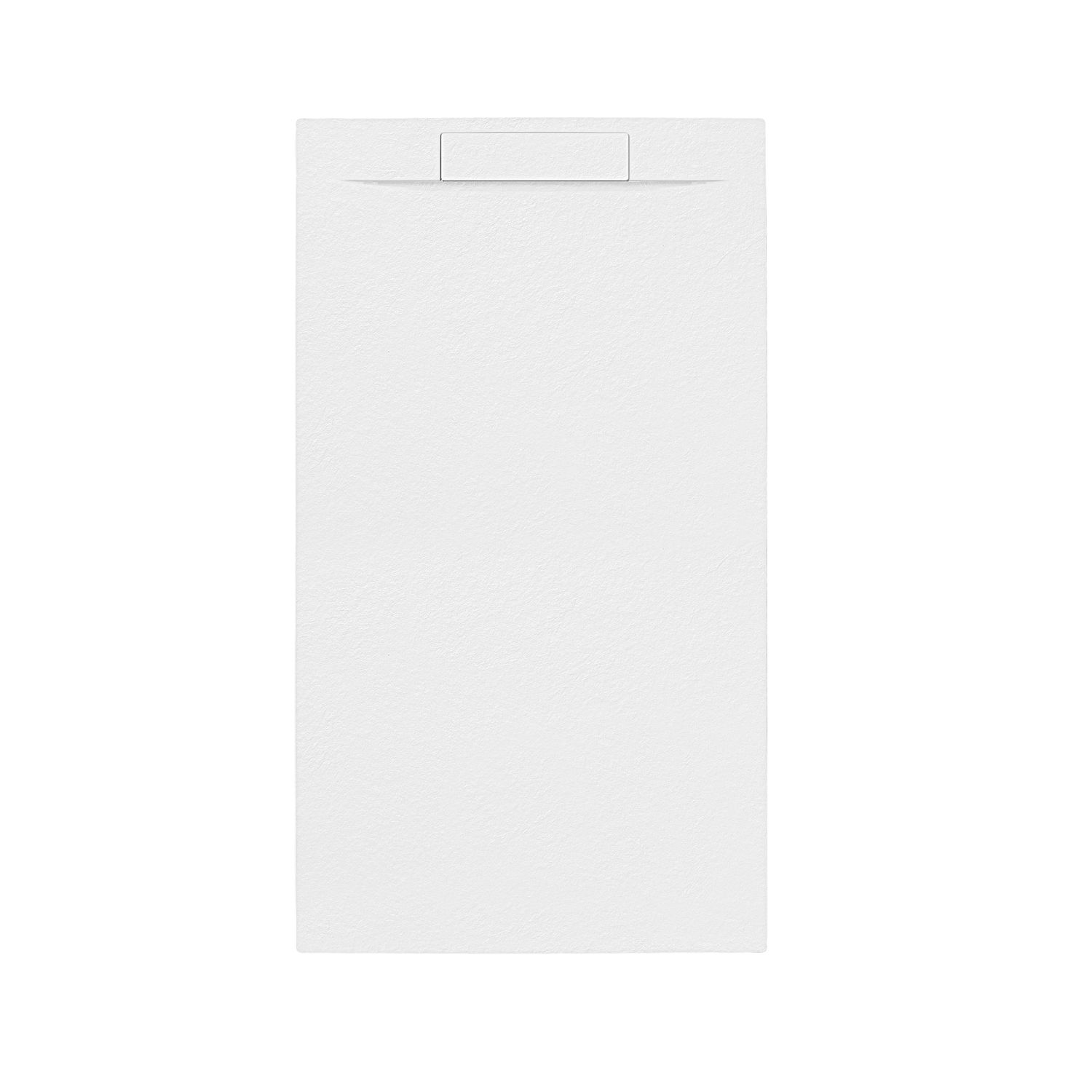 Allibert  Douchebak - Luna 140 X 80 Cm - Polybeton - Wit