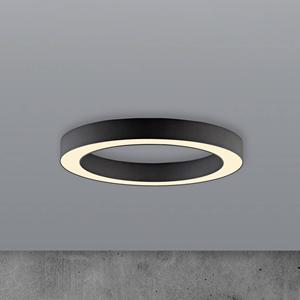 PURE LED-Deckenlampe Lines, &Oslash; 35 cm, graphit, CCT, Remote