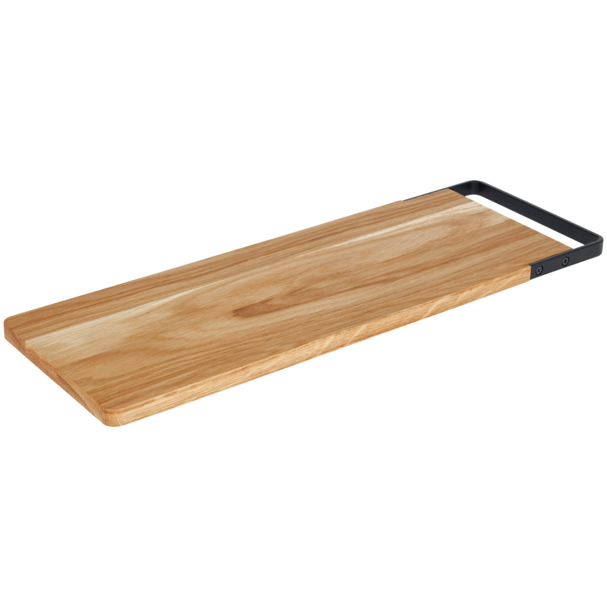 Vega Serveerplank Esino; 49x17x1.5 cm (LxBxH); bruin/zwart; rechthoekig