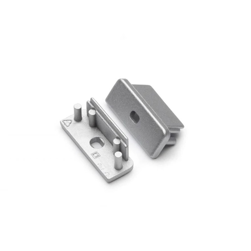 ELP Onderdeel LED-strip | end cap met kabelopening surface 14mm (2 stuks)