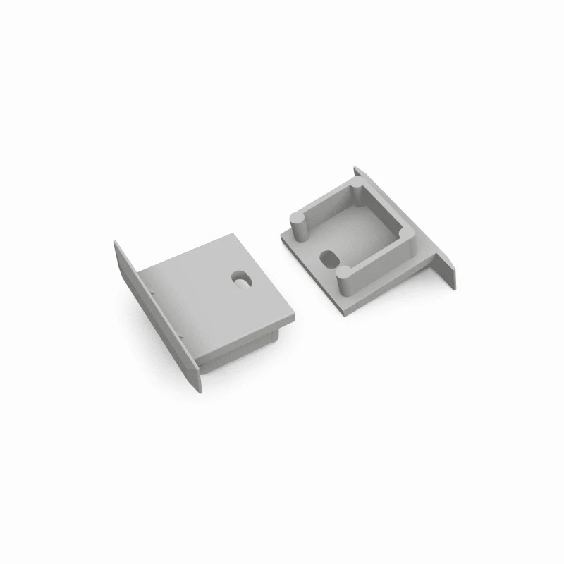 ELP Onderdeel LED-strip | end cap met kabelopening inbouw smart 16mm (2 stuks)