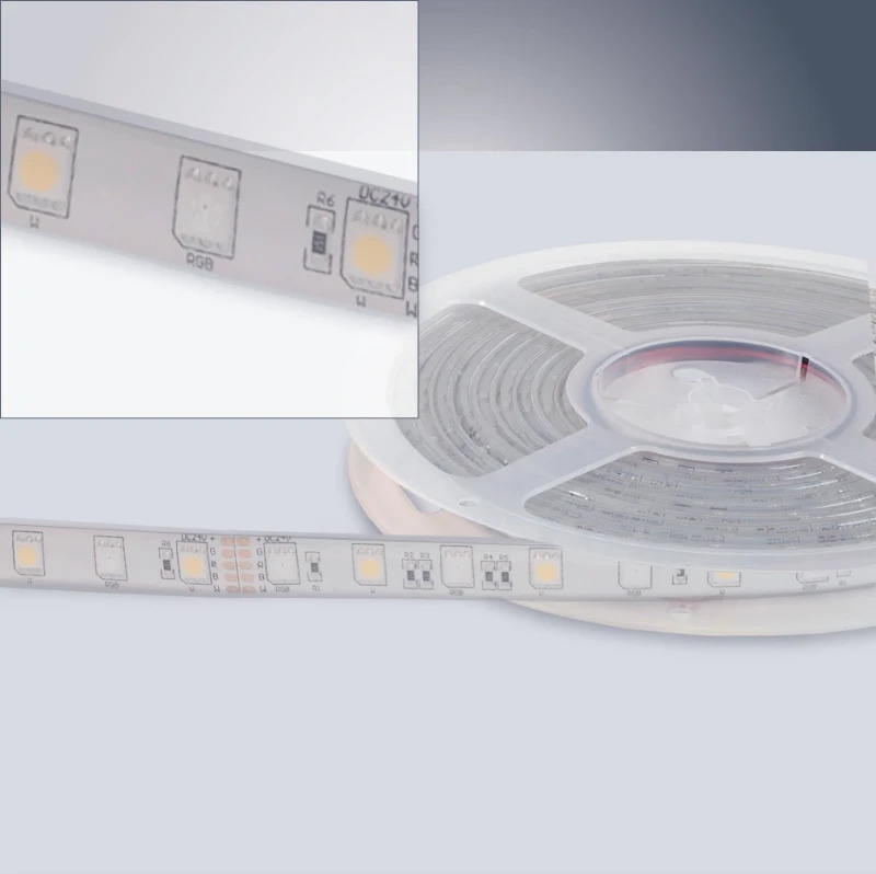 Prolumia LED Strip 5M | 72W 3000K RGBW 24V IP68 | 46180101