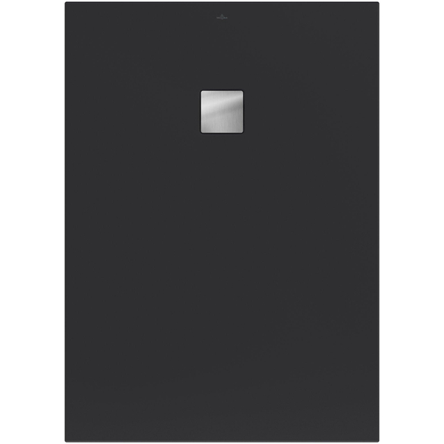 Villeroy & Boch Excello douchevloer - 140x100cm - polyurethaan/acryl Anthracite uda1410exc2v-1s