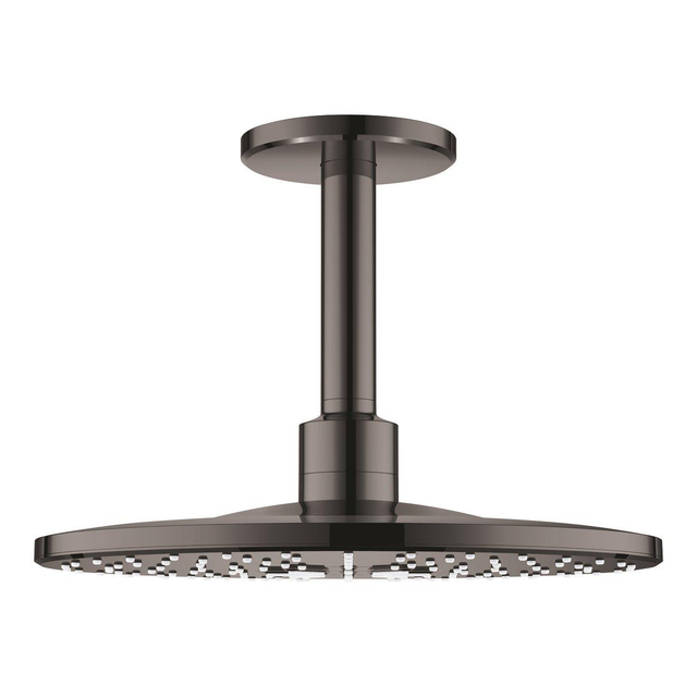 Grohe Rainshower SmartActive 310 Hoofddouche - 31cm - 2 straalsoorten - plafondarm 14.2cm - hard graphite 26477a00