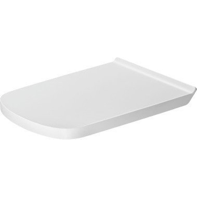Duravit DuraStyle Vital WC-zitting 50.7x37.9x4.3cm met quickrelease Kunststof wit Glanzend 0062310000