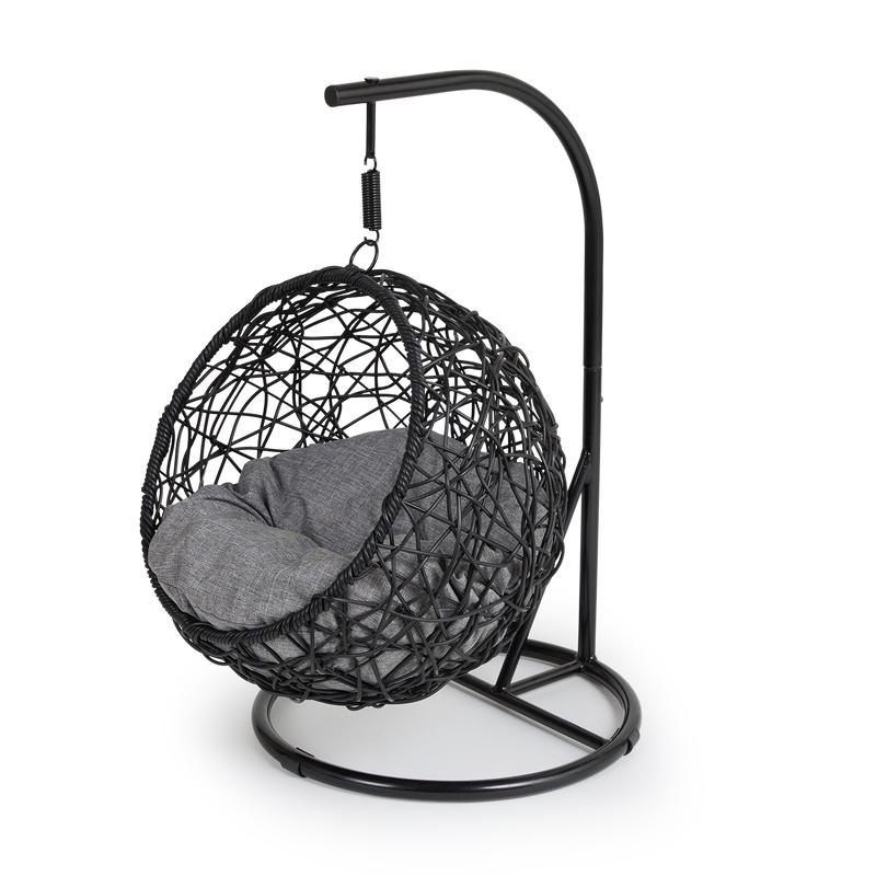 Hangstoel voor katten - zwart / antraciet