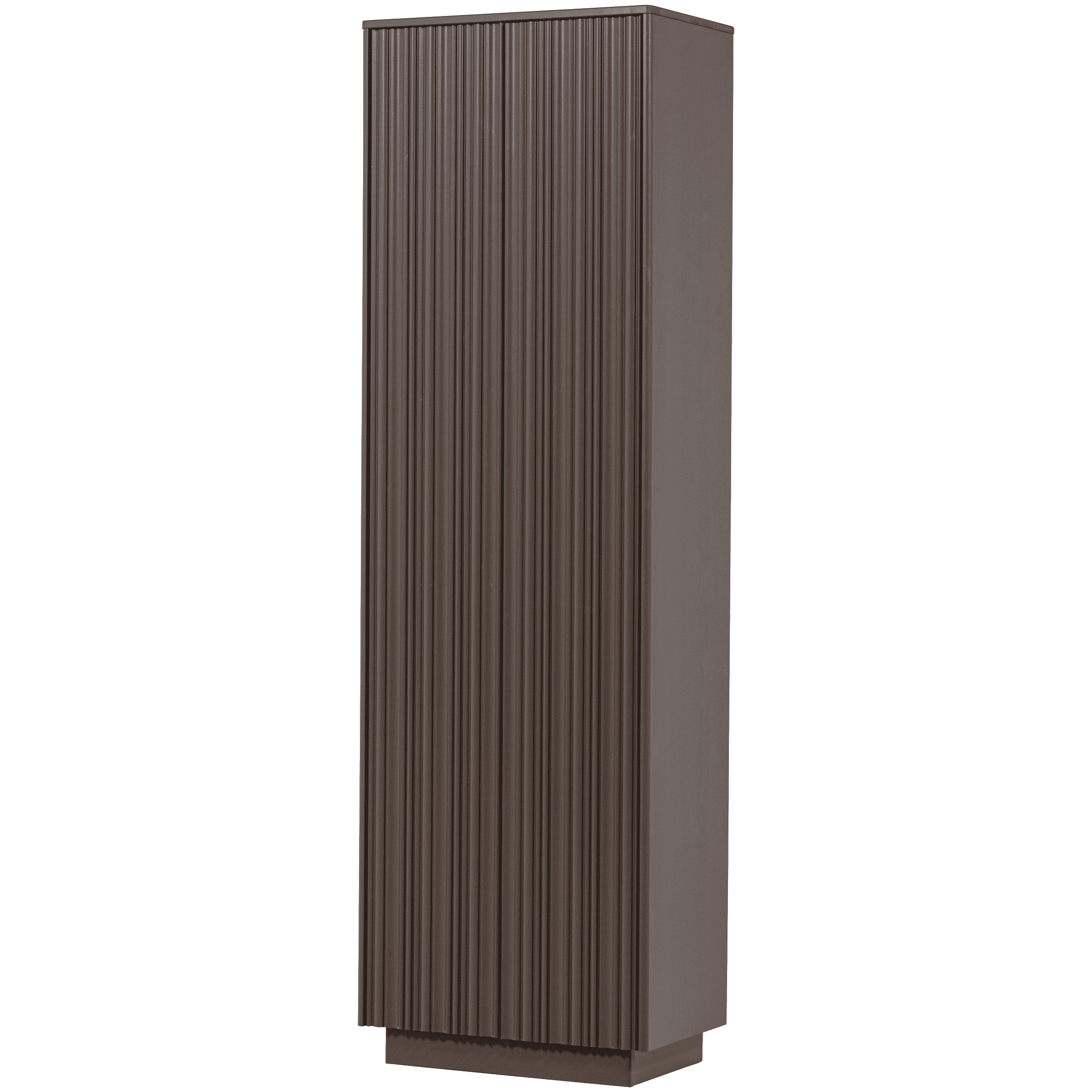 WOOOD Opbergkast Nova Grenenhout, 215 x 67cm - Truffel Bruin