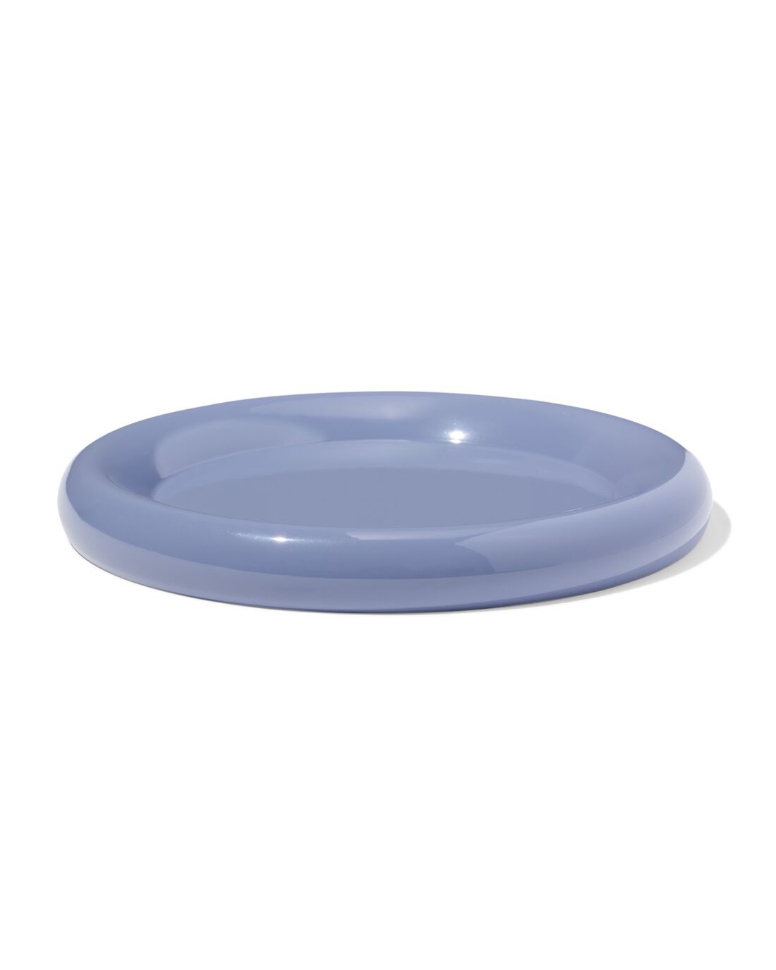 051 Kaarsonderzetter ⌀20cm Metaal Grijsblauw (blauw)