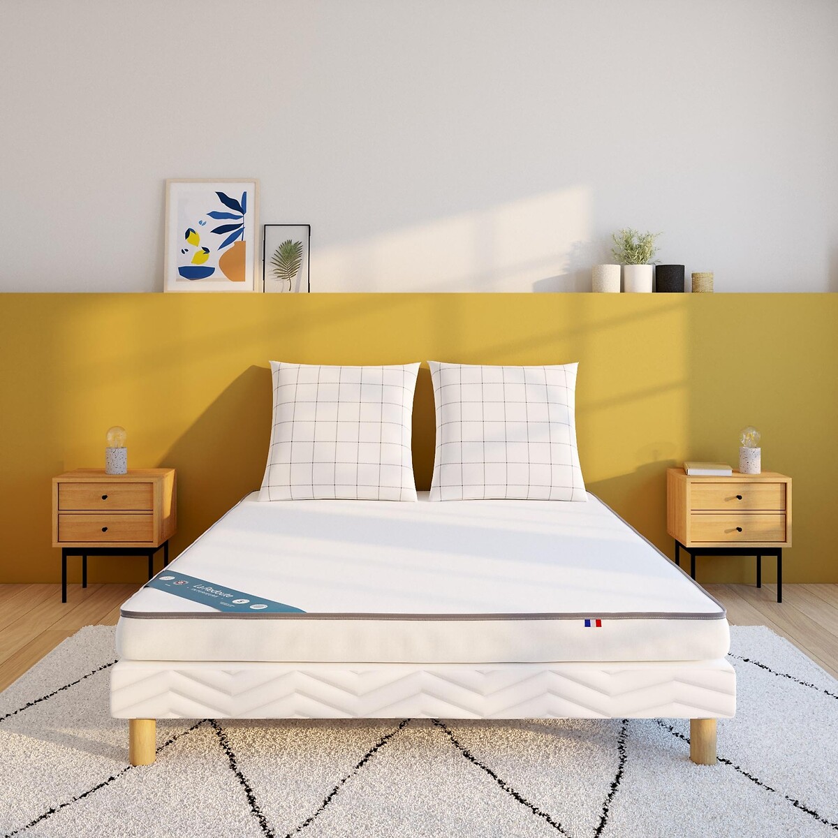 LA REDOUTE INTERIEURS Half-stevige schuimmatras 12cm