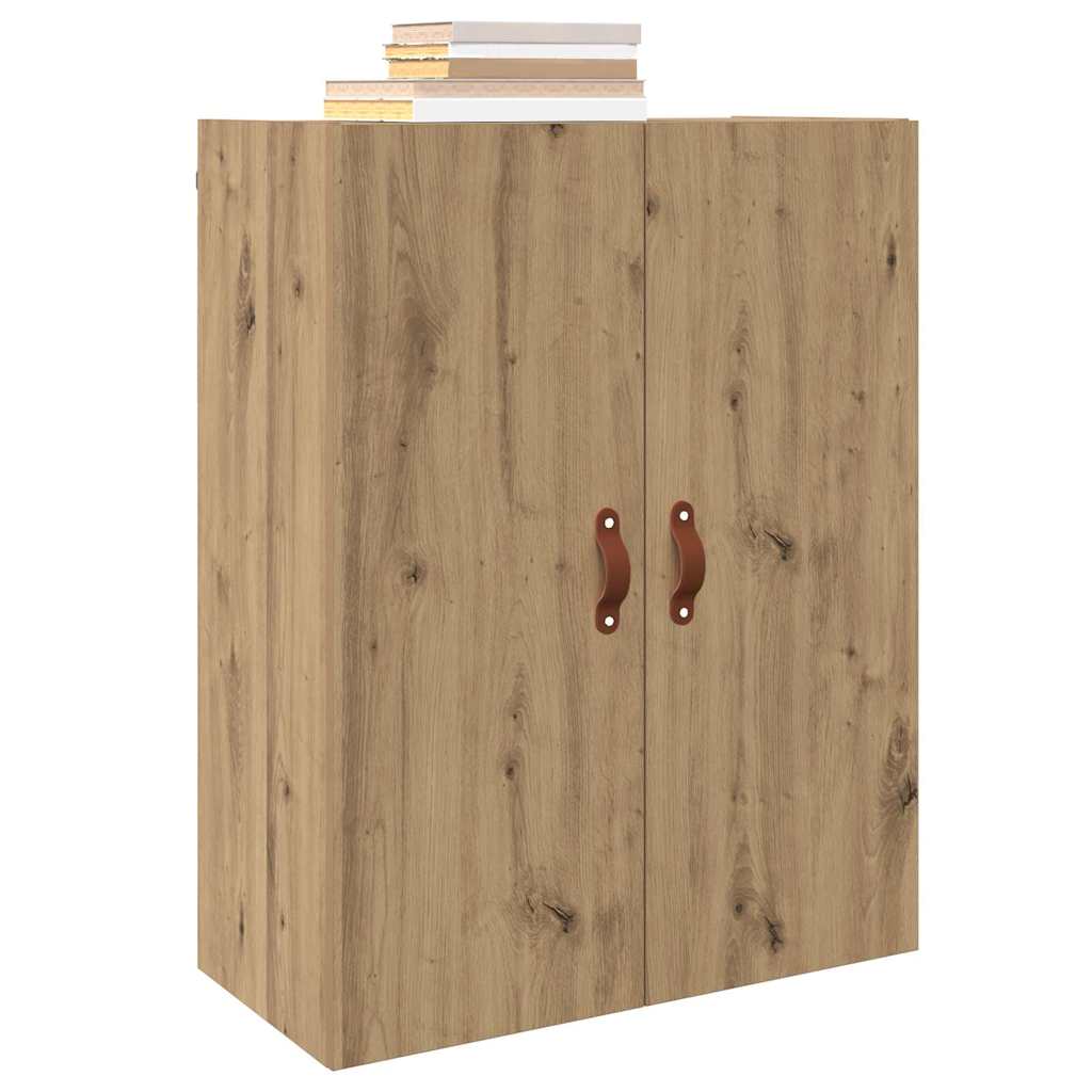 vidaXL Wandkast Bruin 69.5 x 34 x 90 cm Bewerkt hout