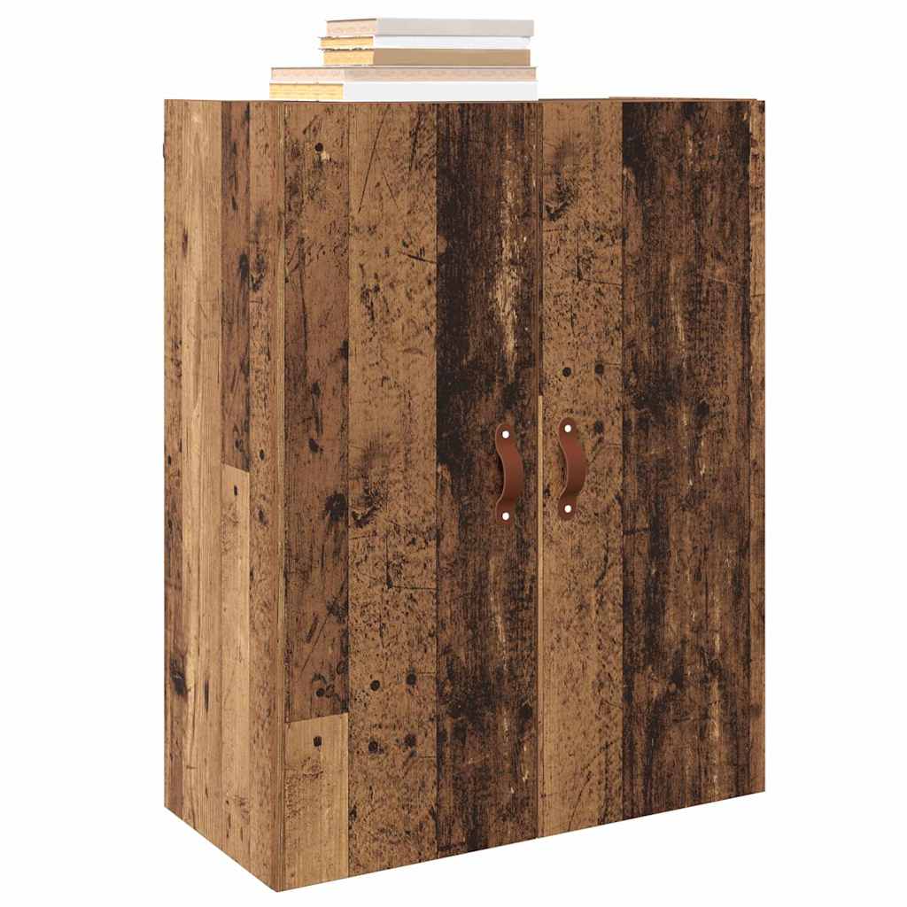 vidaXL Wandkast Bruin 69.5 x 34 x 90 cm Bewerkt hout