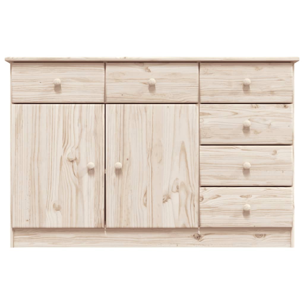 vidaXL Dressoir ALTA 112x35x73 cm massief grenenhout