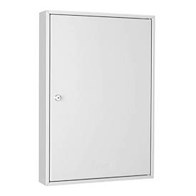 FORMAT Formaat sleutelkast S 100, B 300 x D 80 x H 450 mm, tot 100 sleutels, lichtgrijs