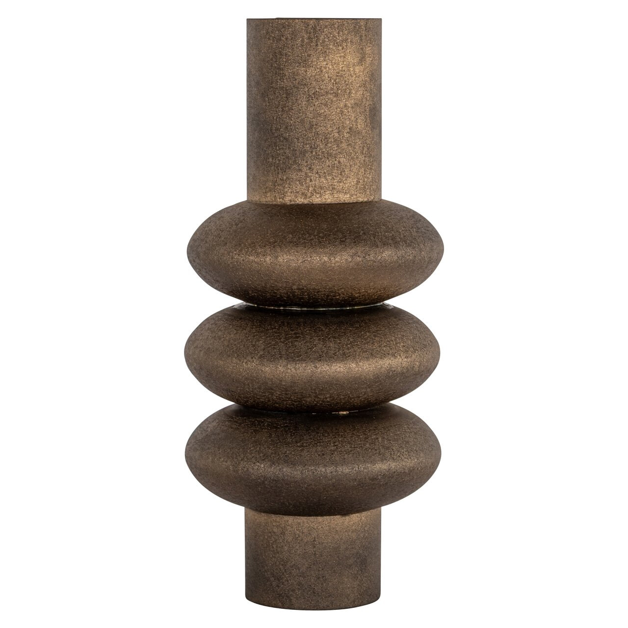 Richmond Interiors Richmond Vaas Megan 50cm - Brass Antique