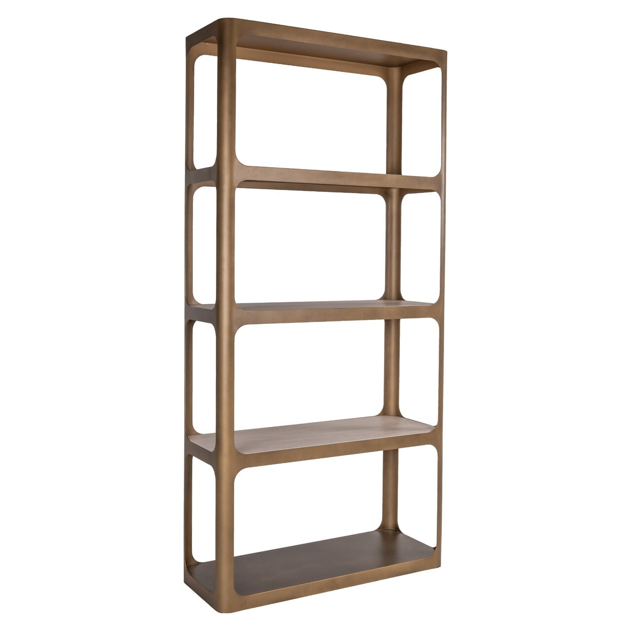 Richmond Interiors Richmond Wandkast Claridge Keramiek/Glas en ijzer, 210 x 100cm - Zand