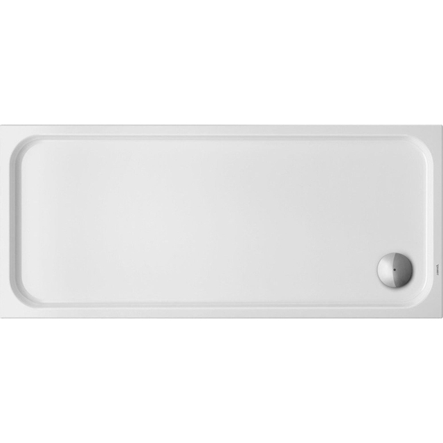 Duravit D-code douchebak 160x70x8.5cm acryl rechthoekig wit 720163000000000