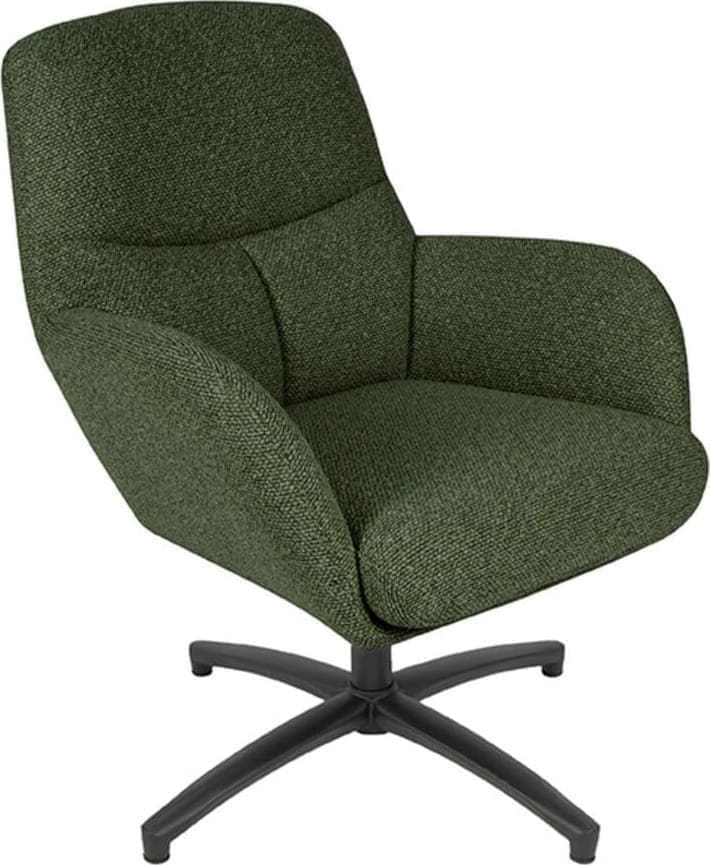 LABEL51 | Fauteuil Chill Zone - Forest - Boucle | Zitmeubels woonkamer | Draaifauteuil