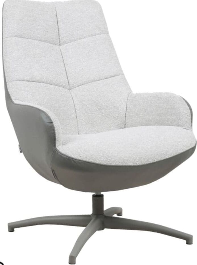 LABEL51 | Fauteuil Winston - Forest - Microfiber - One Size | Zitmeubels woonkamer | Draaifauteuil