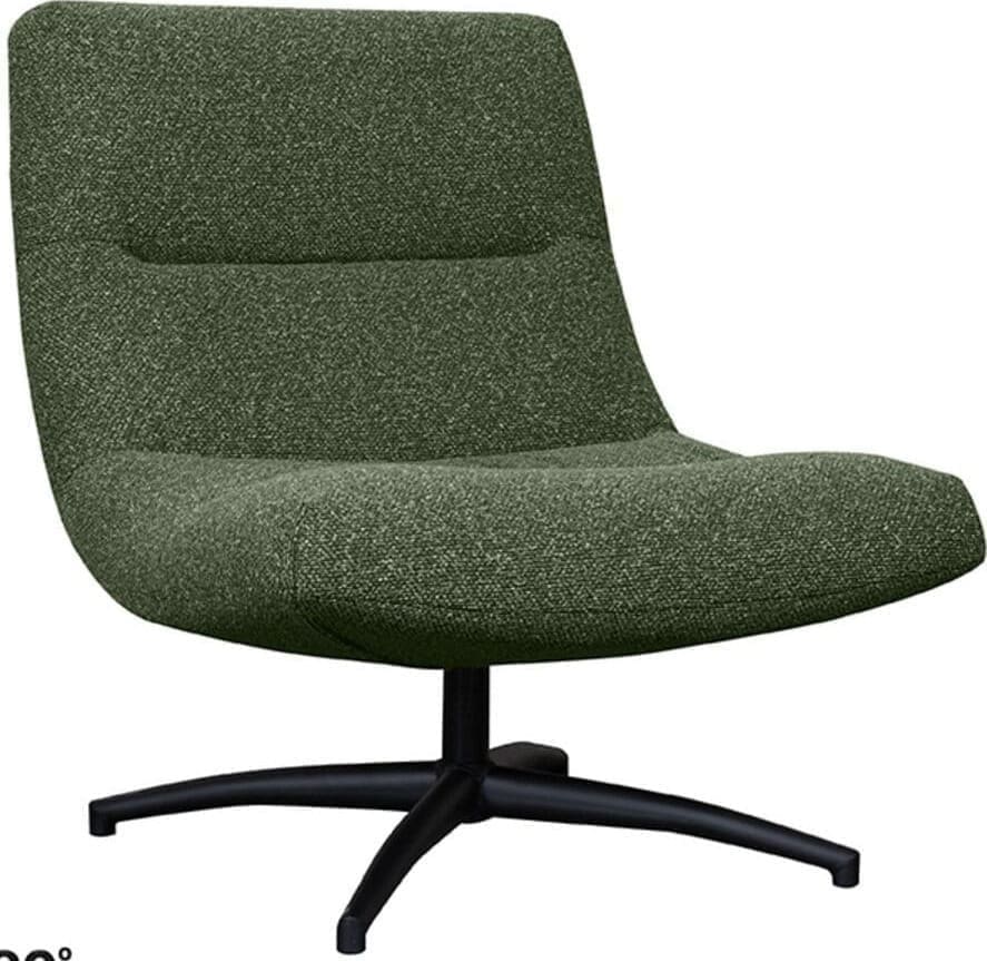 LABEL51 | Fauteuil Calix - Forest - Boucle | Zitmeubels woonkamer | Draaifauteuil