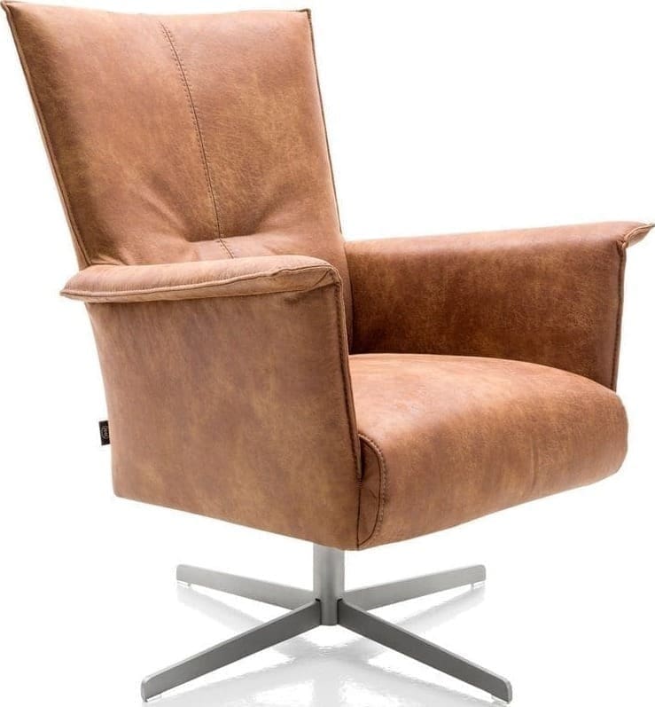Henders en Hazel | Carola fauteuil - hoge rug | Zitmeubels woonkamer | Draaifauteuil