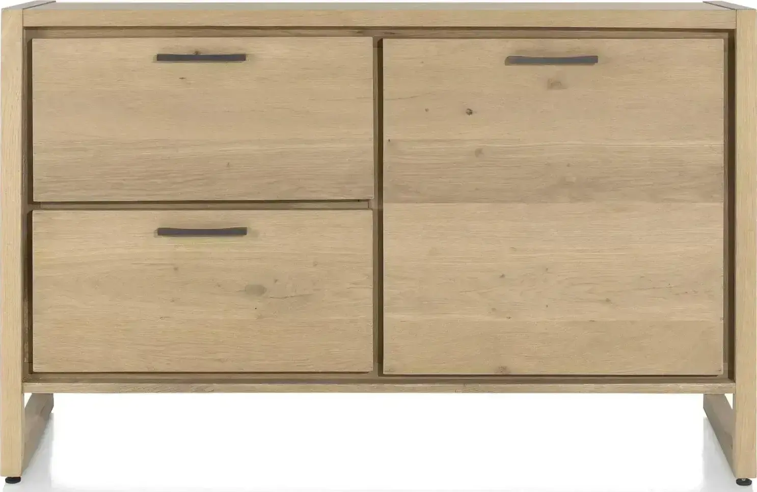 Henders en Hazel | Nystead onderkast 140 cm. - 1-deur + 2-laden | Woonkamer meubels | Dressoir