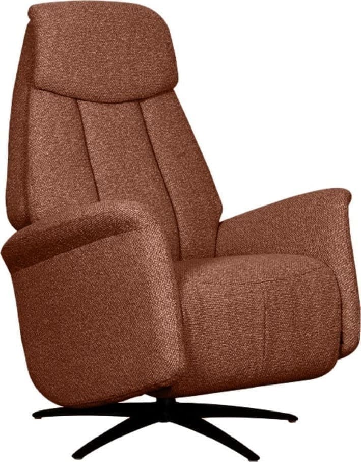 LABEL51 | Fauteuil Oslo - Coral - Boucle | Zitmeubels woonkamer | Relaxfauteuil
