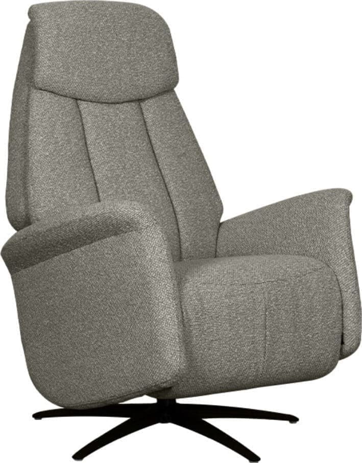 LABEL51 | Fauteuil Oslo - Truffel grijs - Boucle | Zitmeubels woonkamer | Relaxfauteuil