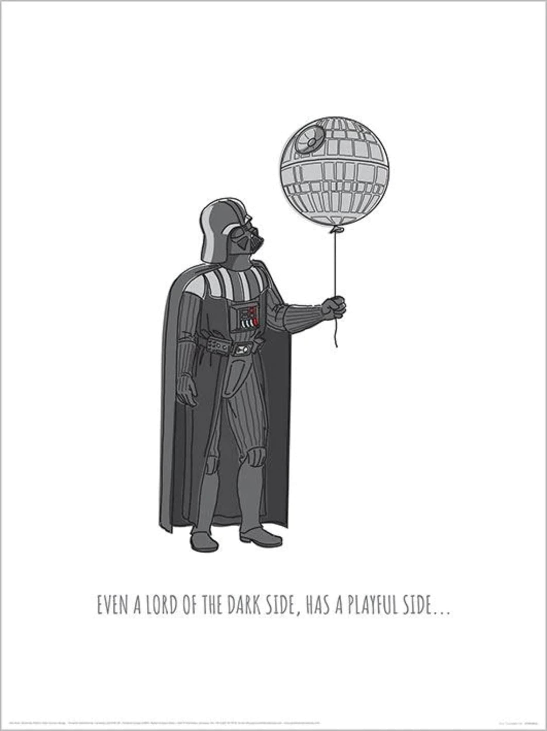 Pyramid Kunstdruk Star Wars - Live Everyday Day 30x40cm