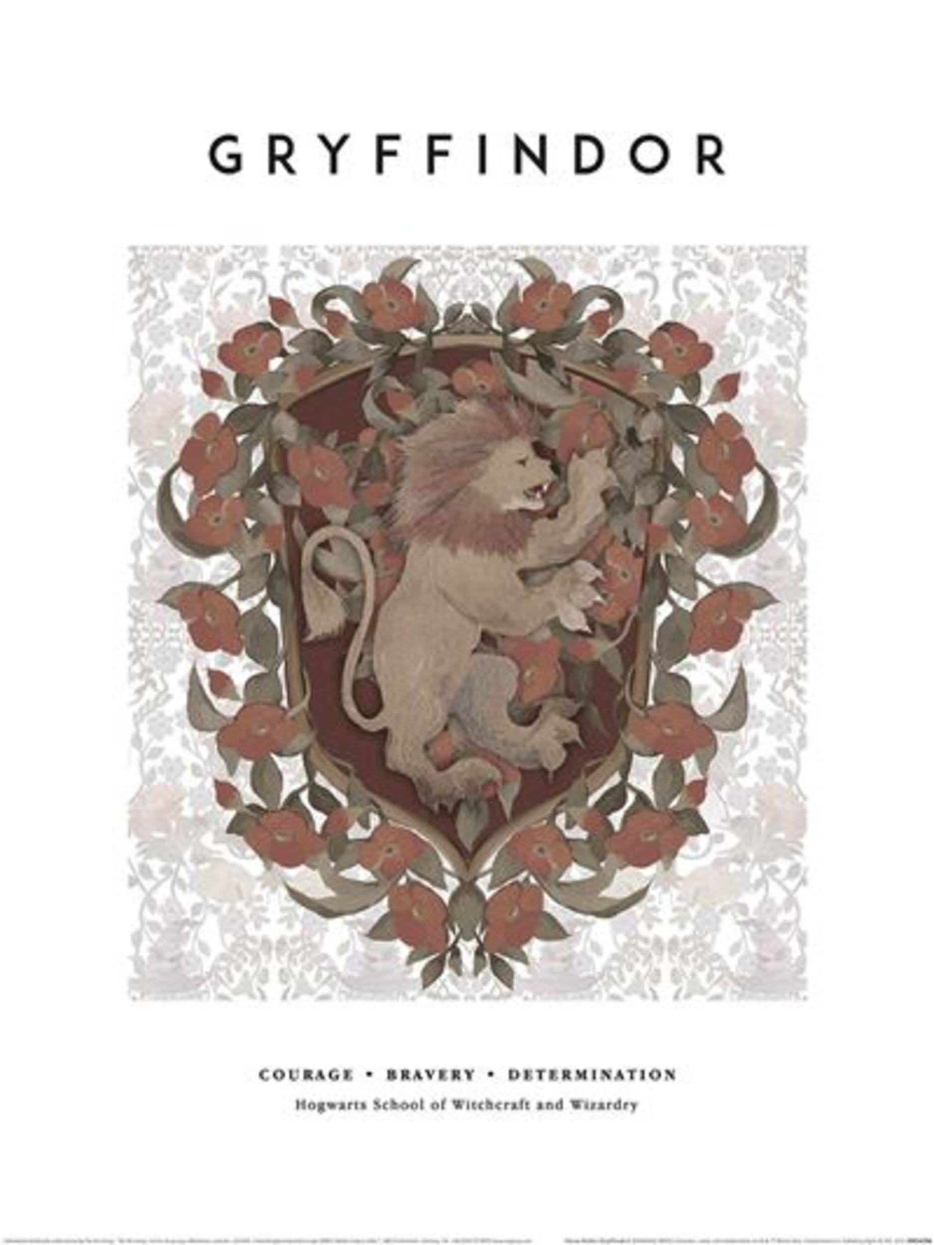 Pyramid Kunstdruk Harry Potter - Gryffindor 30x40cm