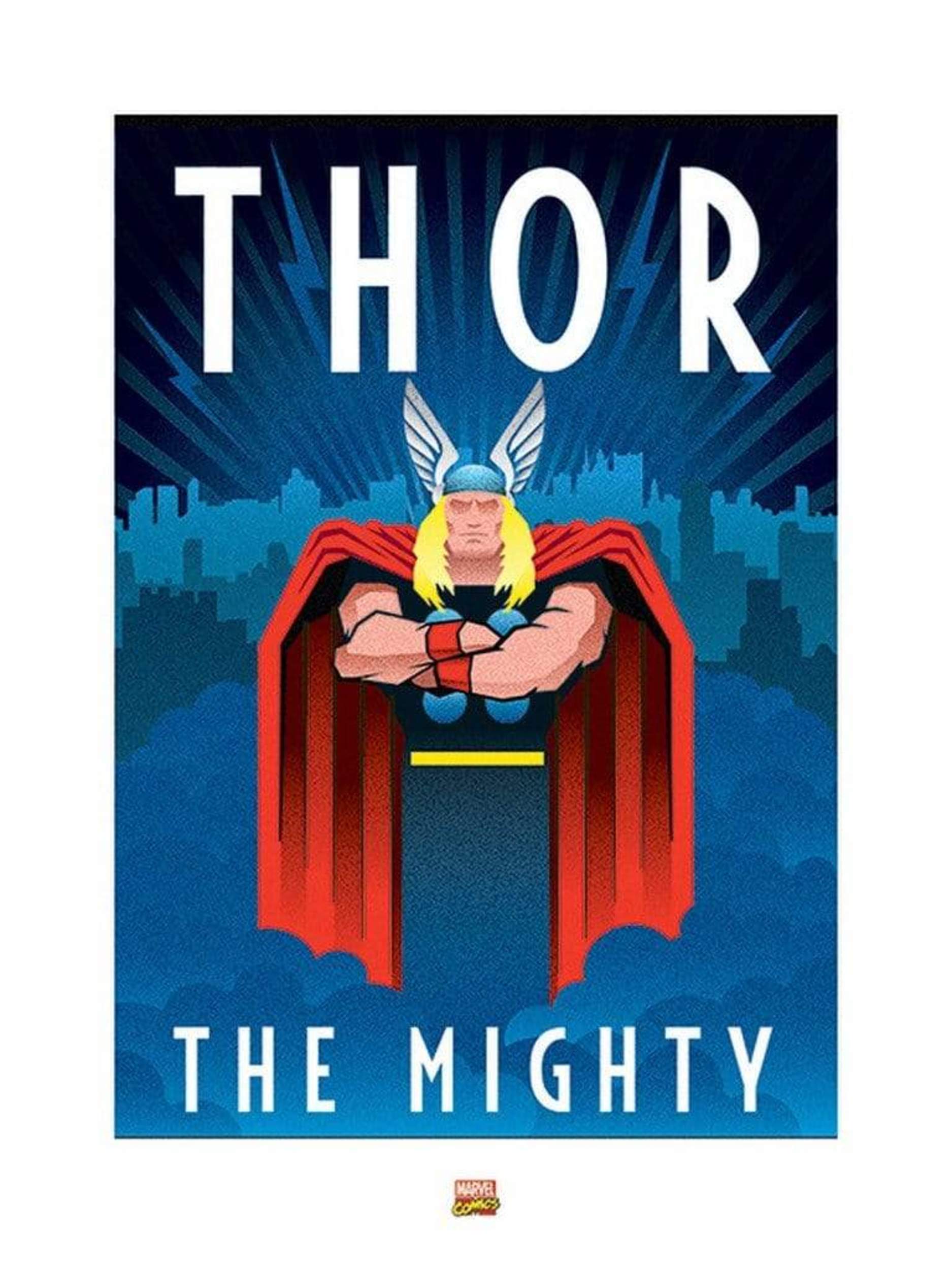 Pyramid Kunstdruk Marvel - Deco Thor 60x80cm